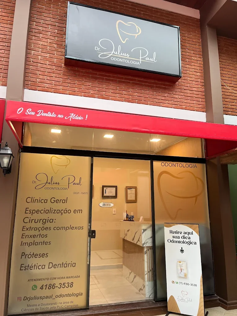 Fachada da Dr. Julius Paul Odontologia em Aldeia da Serra
